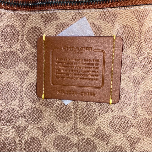 Coach leather XL Tote bag New - Picture 15 of 15